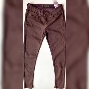 Levi’s purple/gold iridescent legging/jegging